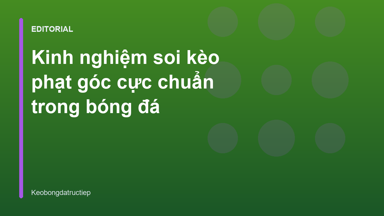 Người chơi đang phân tích kinh nghiệm soi kèo phạt góc